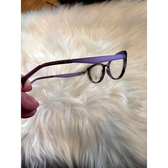 Bon Vivant Charline Eyeglass Frames Handmde In Italy 51 19 145 Lightweight Round - Picture 6 of 8